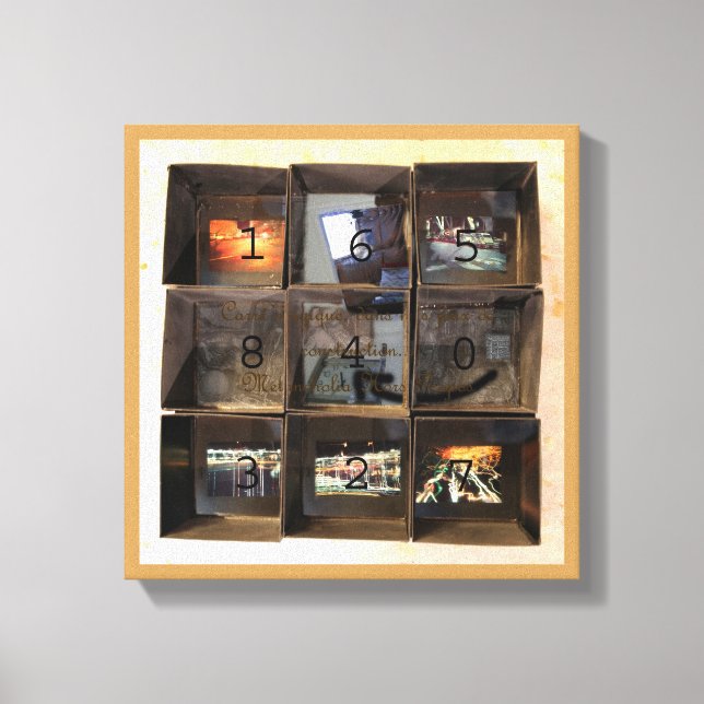 Melancholia Hors Propos av Pascale Baud Canvastryck (Framsida)