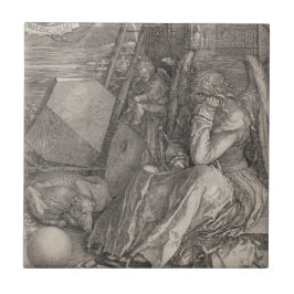 Melancholia mig och att inrista vid Albrecht Durer Kakelplatta