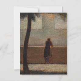 MelancholiGeorges Seurat Painting Art Vykort
