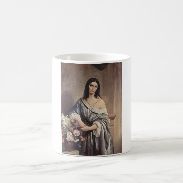 Melancholthoughts (av Francesco Hayez) Kaffemugg (Center)