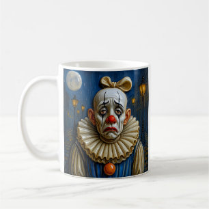 Melancholy Clown Kaffemugg