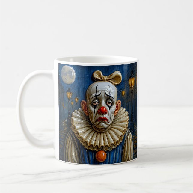 Melancholy Clown Kaffemugg (Vänster)
