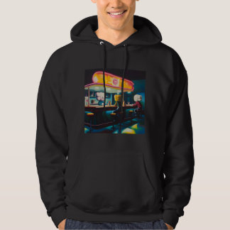 Melancholy Middag sen natt Hoodie