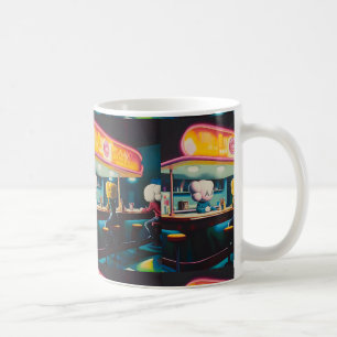 Melancholy Middag sen natt Kaffemugg