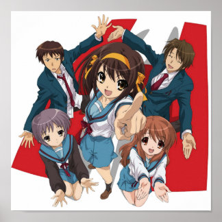 Melancholy of Haruhi Suzumiya Poster