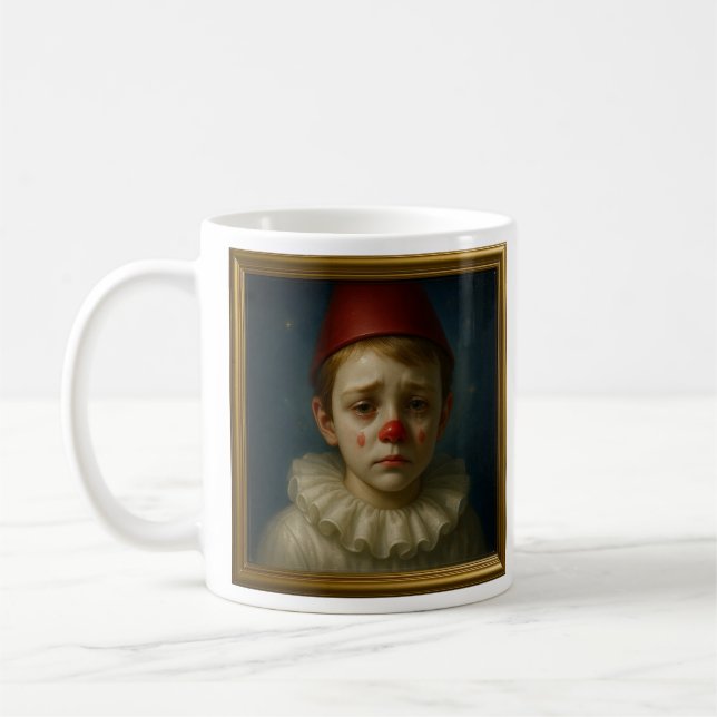 Melancholy Pierrot Kaffemugg (Vänster)