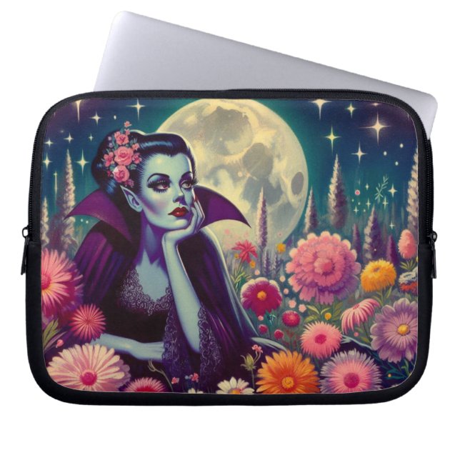 Melancholy Vampig Laptop Fodral (Framsidan)