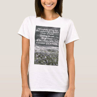 Melancholy Vår Day Poetry Favorite Jersey Tee