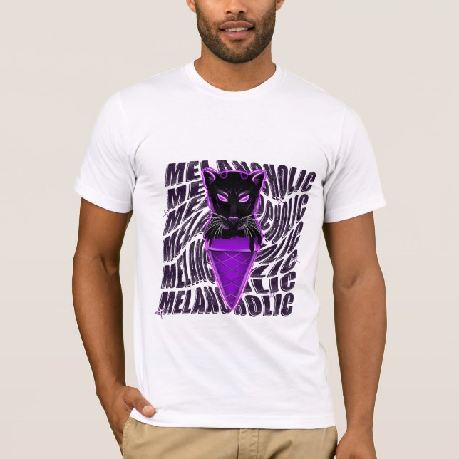 Melancholy x Jaguar T Shirt (Framsida)