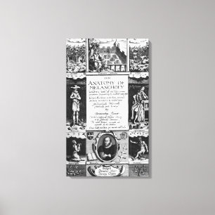 Melancholys anatomi canvastryck