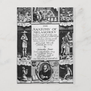 Melancholys anatomi vykort