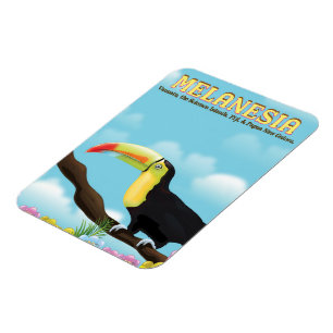 Melanesia Toucan-reseaffisch Magnet