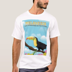 Melanesia Toucan-reseaffisch T-shirt
