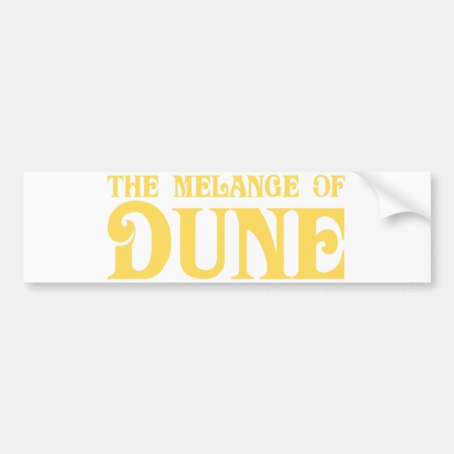 Melange från Dune Bildekal (Framsidan)