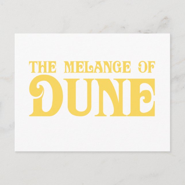 Melange of Dune Vykort (Framsida)