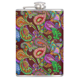 MelangePaisley flaska Fickplunta