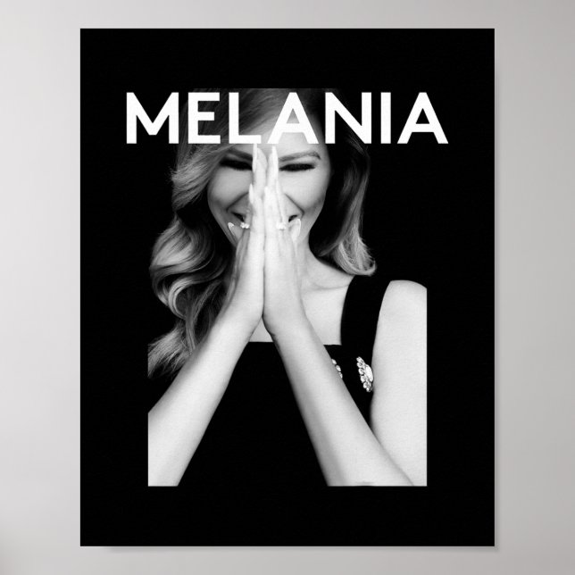 Melania krypto meme-mynt  poster (Framsidan)