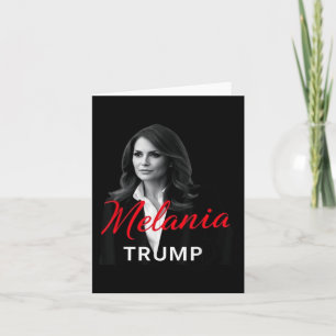 Melania Trump 2025 Första Dam-installationfoto Kort