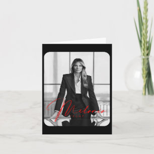 Melania Trump 2025 Första Dam-installationfoto Kort