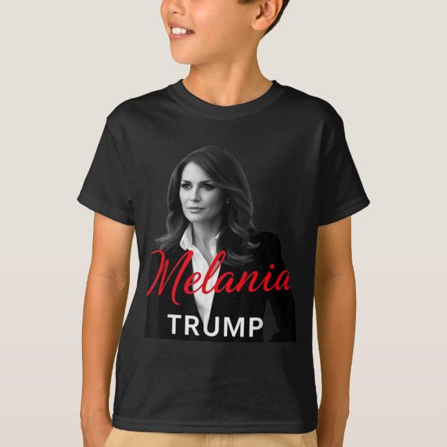 Melania Trump 2025 Första Dam-installationfoto T Shirt (Framsida)