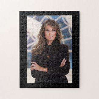 Melania Trump Jigszle Puzzle Pussel