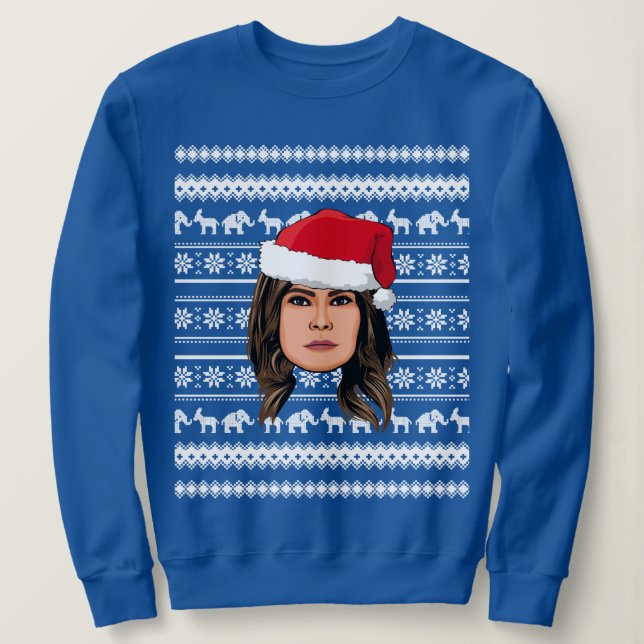 MELANIA TRUMP-jul T Shirt (Design framsida)