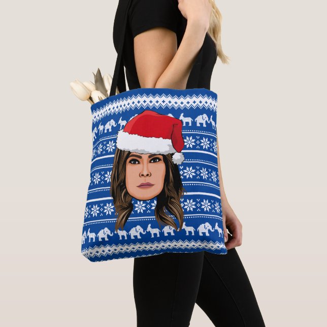 MELANIA TRUMP-jul Tygkasse (Närbild)