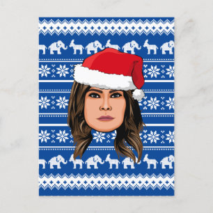 MELANIA TRUMP-jul Vykort