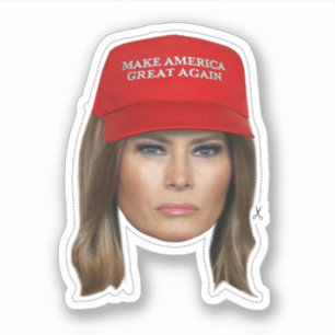 Melania Trump MAGA-jul Klistermärken