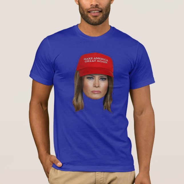 Melania Trump MAGA-jul T Shirt (Framsida)