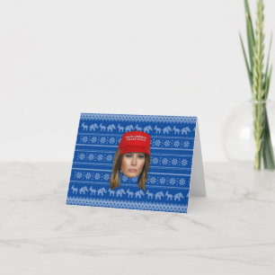 Melania Trump MAGA-jul Tack Kort