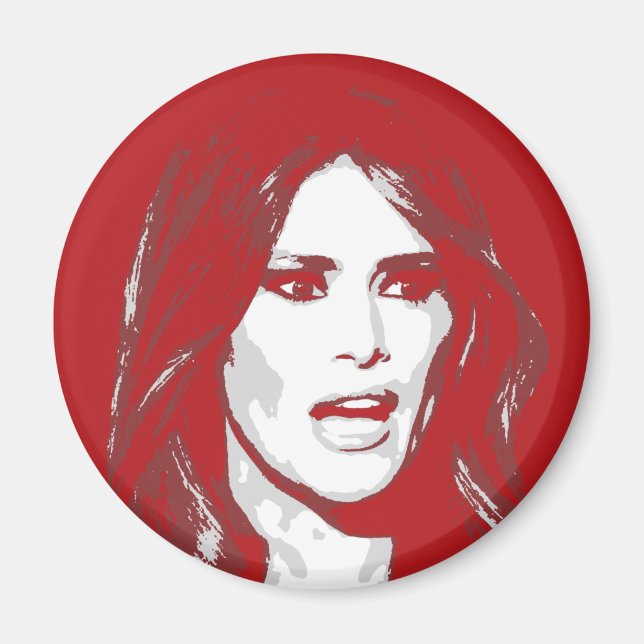MELANIA TRUMP MAGNET (Framsidan)