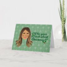 Melania Trump Vem Ge en F*ck om jul