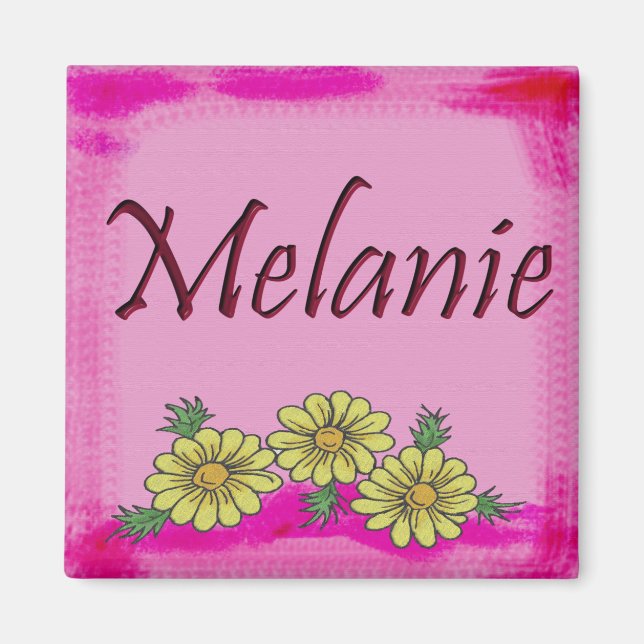 Melanie Daisy Magnet (Framsidan)