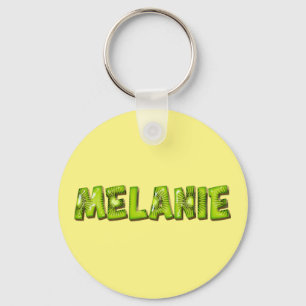 Melanie Namn Kiwi Design Schlüsselanhänger Nyckelring