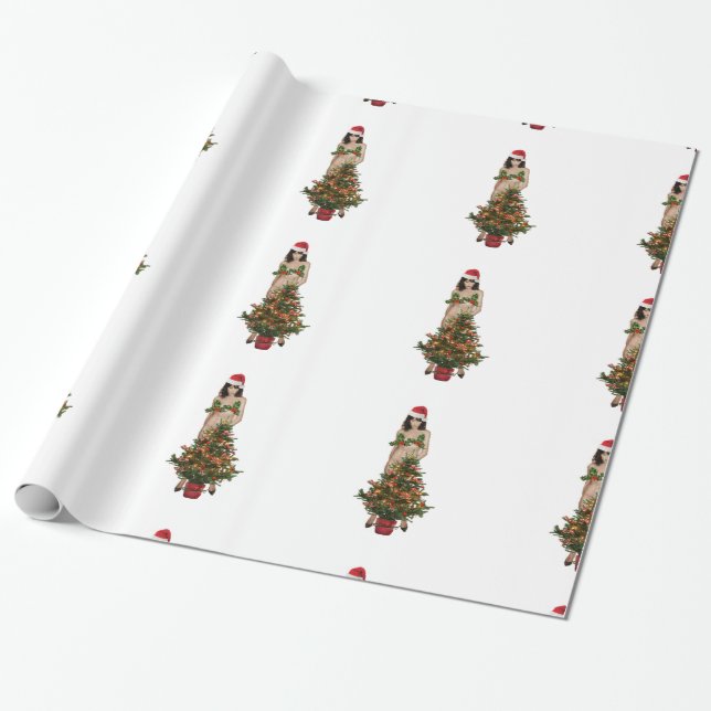 MELANIEN, Jristmas TRAMP Presentpapper (Utrullad)