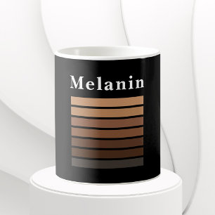 Melanin African American Black History Month Kaffemugg