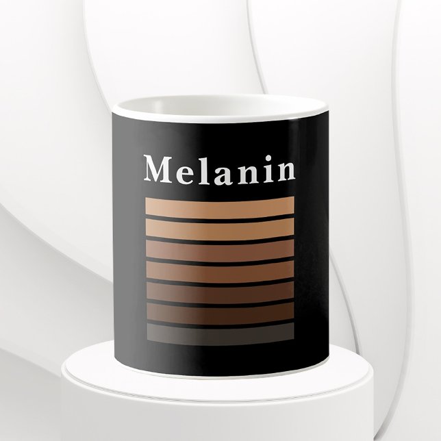 Melanin African American Black History Month Kaffemugg (Skapare uppladdad)