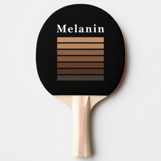 Melanin African American Black History Month Pingisracket (Framsidan)