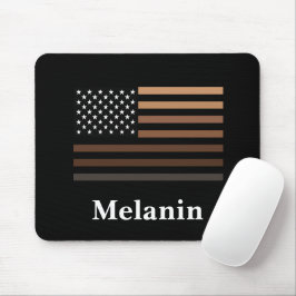 Melanin African American USA flagga Black History Musmatta