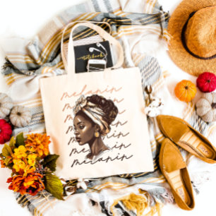Melanin - Black Girl Art Tygkasse