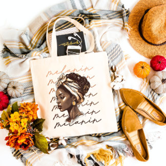Melanin - Black Girl Art Tygkasse