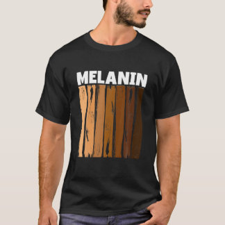 Melanin Black History Month Africa T Shirt