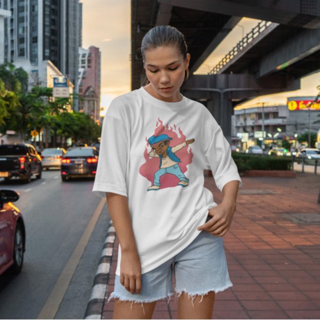 Melanin Boy Dabbing T Shirt (Skapare uppladdad)