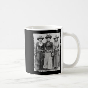 Melanin cowgirls svarta historiemånaden afrikansk kaffemugg