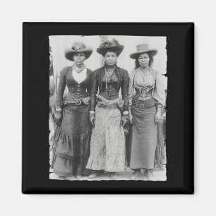 Melanin cowgirls svarta historiemånaden afrikansk magnet