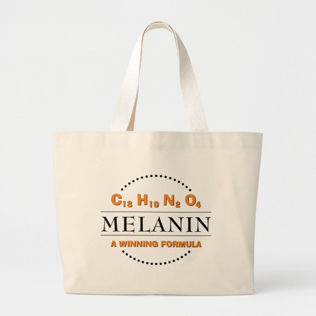 MELANIN Formel Jumbo Tygkasse (Framsidan)