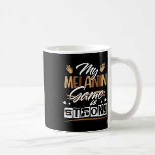 Melanin Game Black Queen Afro Women Black History Kaffemugg