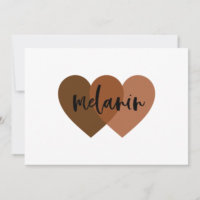 melanin inbjudningar (Framsida)