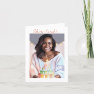 Melanin Magic Birthday Card - Hennes Helgkort
